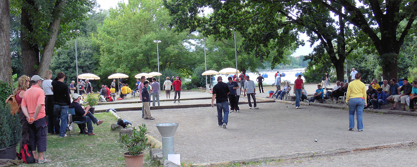 Frühling auf dem Platz